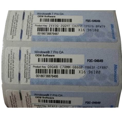 Image result for Windows 7 Pro OEM