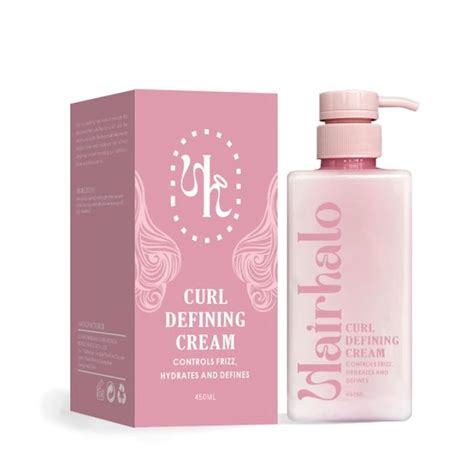 Hairhalo Curl Defining Cream, Hair Halo Curl Defining Cream, Curl Cream ...