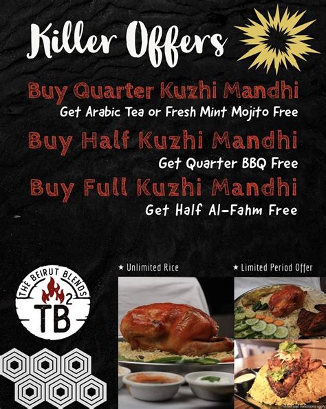 Menu at The Beirut Blends, Thiruvalla