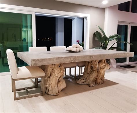 How To Make A Cement Dining Table at Ronald Pepper blog