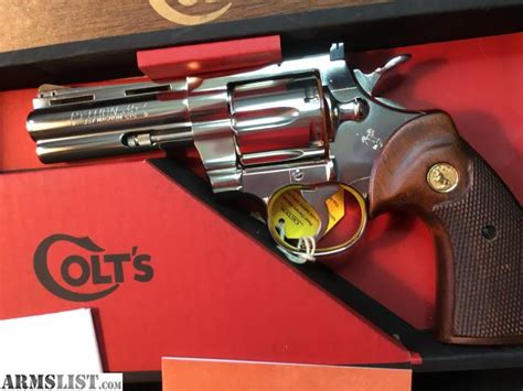 Image result for Colt Python E Nickel