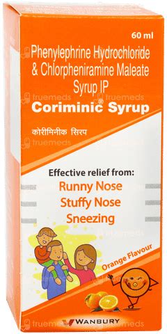 Coriminic Orange Flavour Syrup: Uses, Side Effects, Price & Substitutes