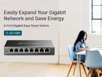 TP-Link TL-SG108E 8-Port Gigabit Easy Smart Network Switch - TP-Link ...