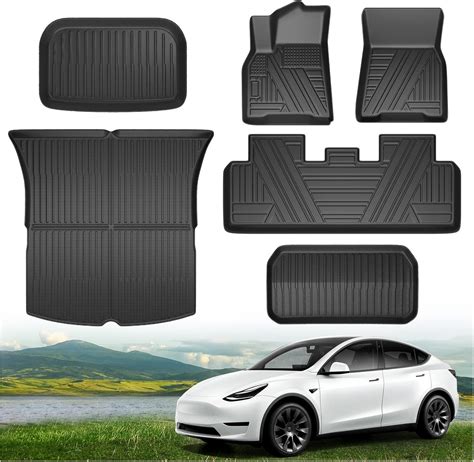 Autailors Tesla Model Y Floor Mats at Dorothy Fincham blog