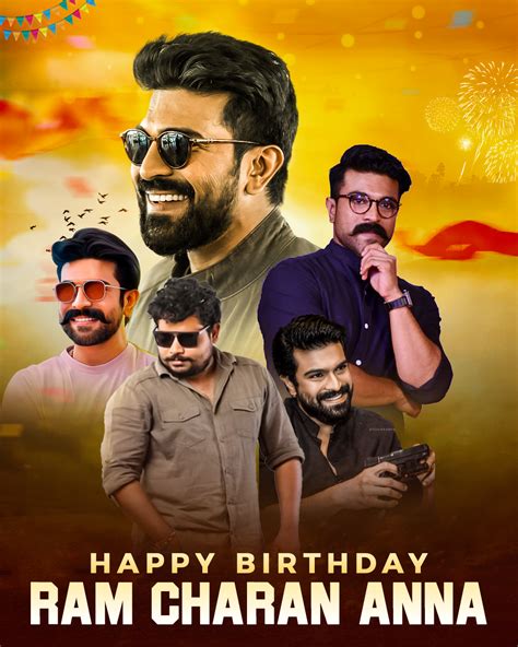 Ram Charan Birthday Poster Design In Photoshop Files | Mega Power Star ...