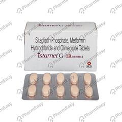 Istamet G-IR 50/500/2 Tablet: Uses, Side-effects, Price, Dosage & More ...