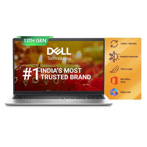 Dell Inspiron 3530, Intel Core i7 13th Gen - 1355U, 16GB RAM, 512GB SSD ...