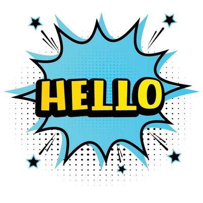 Image result for Hello Drawing Vector