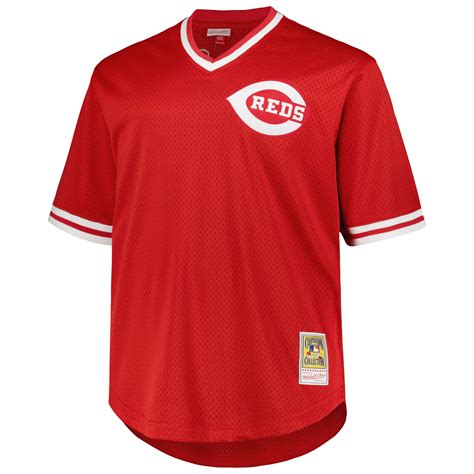 Pete Rose Cincinnati Reds Red Throwback Jersey