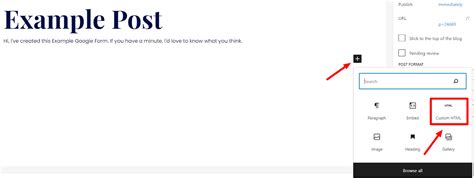 Image result for Google Forms Embed HTML