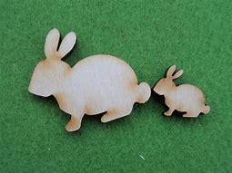 Image result for Bunny Cut Out Shapes