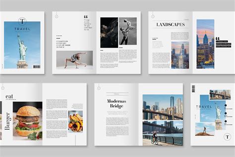 Minimal Magazine Template - BrandPacks