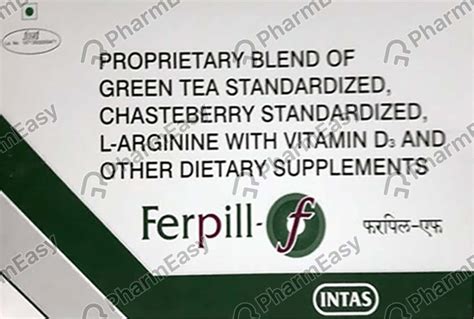 Buy Ferpill F Strip Of 10 Tablets Online at Flat 15% OFF | PharmEasy