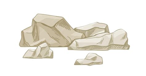 Sedimentary Rocks Drawing