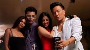 Karan Johar parties with SRK's daughter Suhana Khan and Navya Naveli ...