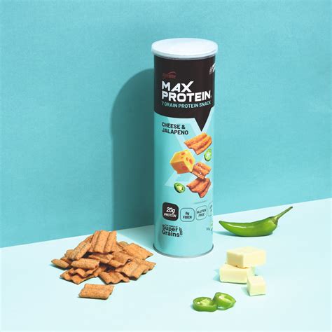 Max Protein Snacks Cheese & Jalapeno – High Protein Snacks – RiteBite ...