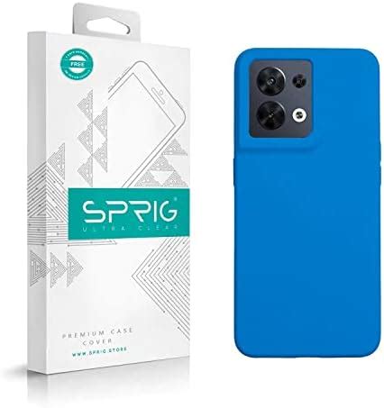 SPRIG Compatible with Oppo Reno8 Phone Liquid Silicone Cover Premium ...