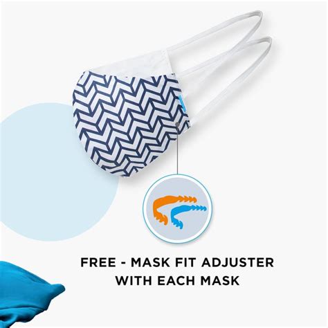 Buy SPACES Welspun Health- Protective Mask- Anti Bacterial - Set Of 2 ...
