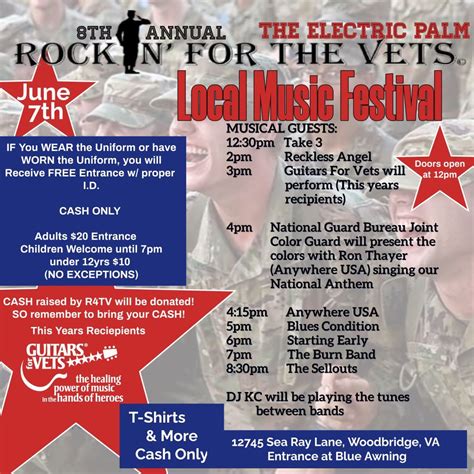 Burn Rocks the Electric Palm/Guitars 4 Vets!, The Electric Palm ...