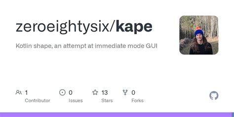 GitHub - zeroeightysix/kape: Kotlin shape, an attempt at immediate mode GUI