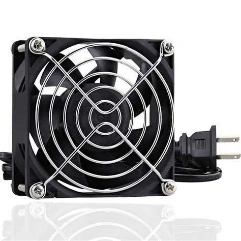GDSIME AXIAL 8025, New Muffin Fan, 110V 115V 120V 220V 240V AC 80mm Fan ...