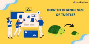 How to Change a Turtles Size in Python 的图像结果