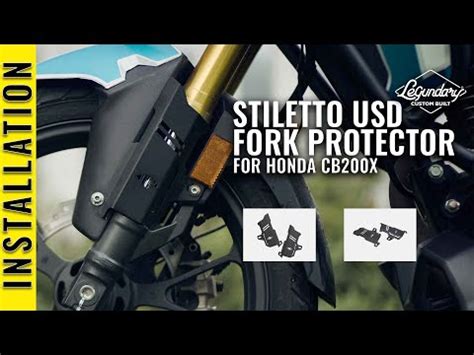 Legundary Honda CB200x USD Fork Protector | Bandidos Pitstop – Bandidos ...