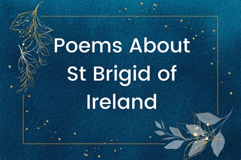 35 Poems About St Brigid of Ireland - The Teaching Couple