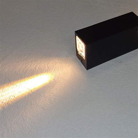 ANKUR LENSO 2-WAY NARROW BEAM OUTDOOR RATED LED WALL LIGHT at the ...