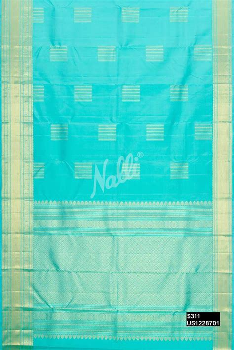 Blue Kanchipuram Silk Saree – Nalli Silk Sarees Pvt Ltd