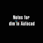 Image result for Dim Notes AutoCAD