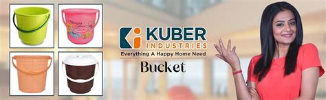 Kuber Industries Unbreakable Plastic Triangle Print Bucket for Home ...