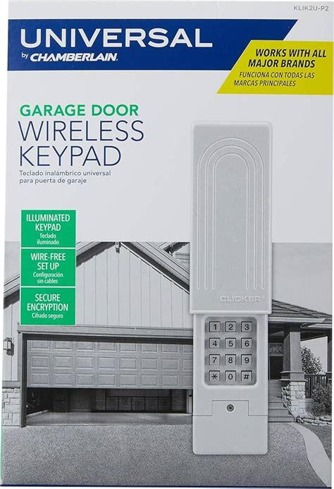 Image result for Program Clicker Garage Door Keypad