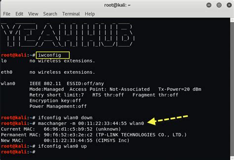 Change Mac Address in Kali Linux (Permanently) - Yeah Hub