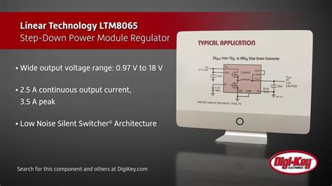 LTM8065 Power Module Regulator - Analog Devices | DigiKey