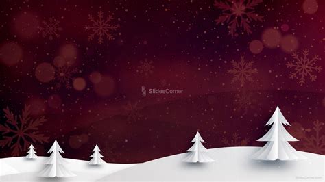 Christmas Free PPT Background - SlidesCorner