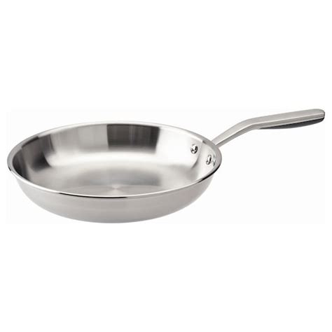 SENSUELL frying pan, stainless steel/grey, 28 cm (11") - IKEA