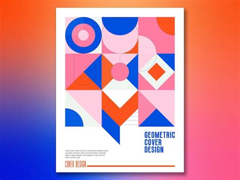 Geometric poster Vectors - Download Free High-Quality Vectors from ...
