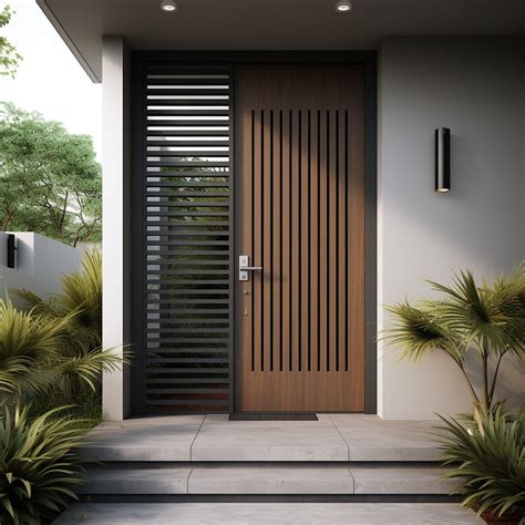 Stylish and Modern Steel Door Designs For Your Home's Entryway