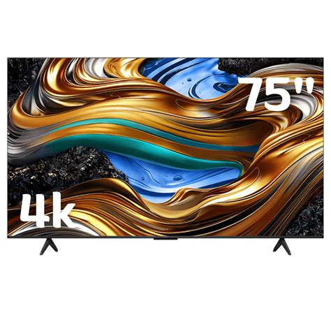 Televisor Tv Tcl 75" 75p755 Led 4k Uhd Clasic Smart 4k Hdr 10+ Google ...