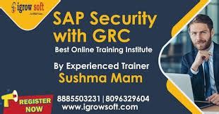 SAP GRC Online training institute Hyderabad | Igrowsoft - AdTrack