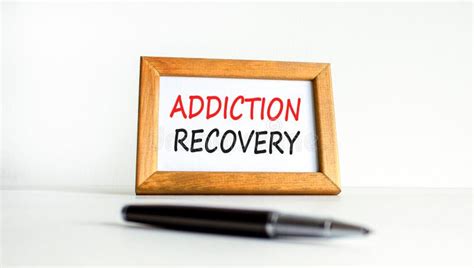 Addiction Recovery Symbol. Concept Words Addiction Recovery on ...