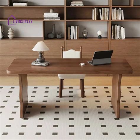 Dina Solid Wood Study Table for Students – LivIn Styles