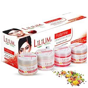 Lilium Fresh Fruit Facial Kit, 2kg | 4 Step Complete Skin Care : Amazon ...