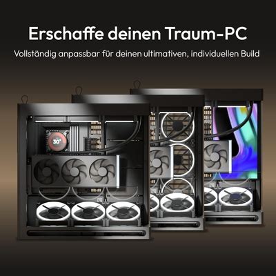 HAVN HS 420 VGPU Dual-Chamber ATX Mid Tower PC India | Ubuy