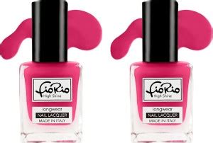 Fiorio High Shine Longwear Nail Lacquer, Shade 83 & 83 Multicolor ...