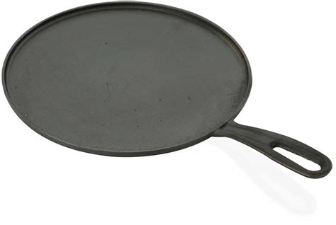 Buy Pre-Seasoned Cast Iron Tawa for Dosa/Chapathi with Iron Tadka Pan ...