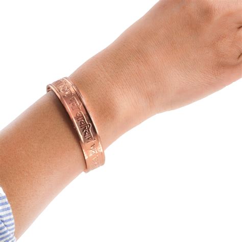PrayEveryday - Namokar Mantra Copper Bracelet
