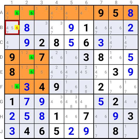 Sudoku Franken X-Wing Strategy explained