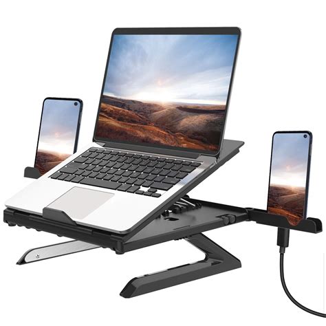 Buy Laptop Stand,Multi-Angle Adjustable Laptop Stand with Heat-Vent ...